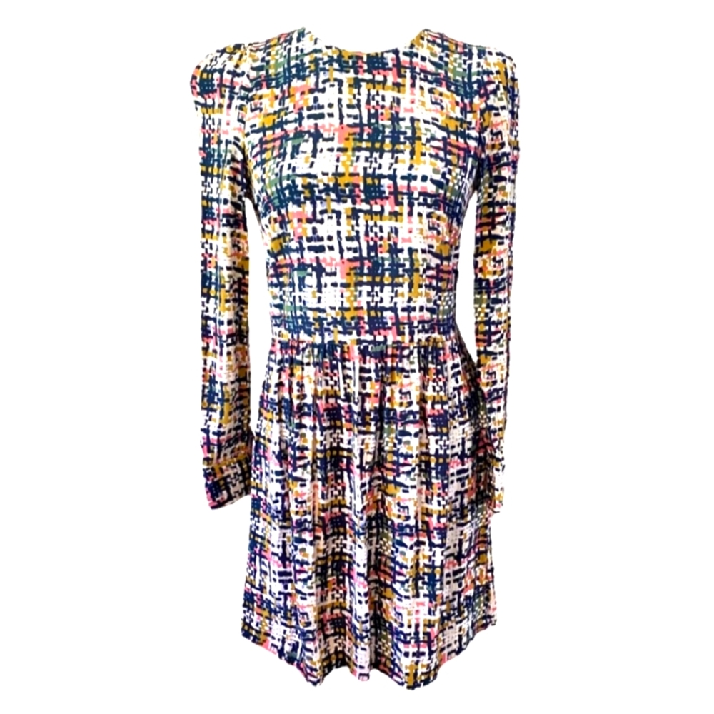 Zara Printed Long Sleeve Dress Sz. S